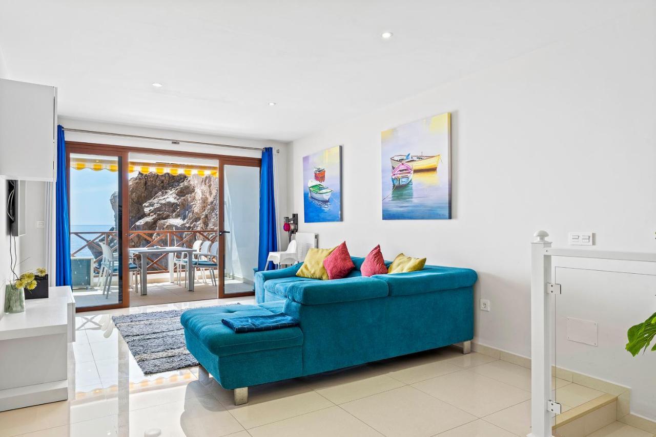 Duplex Ocean View Apartment In Neptuno Puerto de Santiago  Exteriör bild